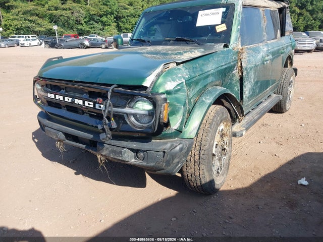 45865808 :رقم المزاد ، 1FMDE8BH1RLB47553 vin ، 2024 Ford Bronco Outer Banks مزاد بيع
