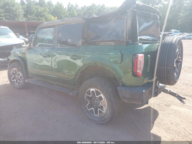 45865808 :رقم المزاد ، 1FMDE8BH1RLB47553 vin ، 2024 Ford Bronco Outer Banks مزاد بيع