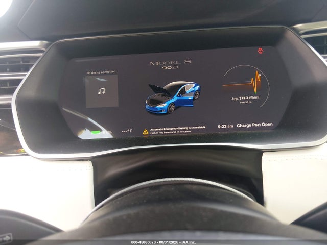 2017 Tesla Model S 100d/60d/75d/90d/p100d მანქანა იყიდება აუქციონზე, vin: 5YJSA1E25HF200326, აუქციონის ნომერი: 45865873