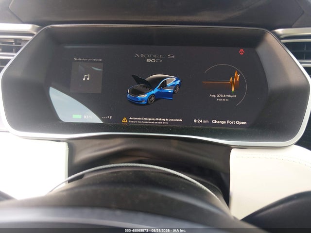 2017 Tesla Model S 100d/60d/75d/90d/p100d მანქანა იყიდება აუქციონზე, vin: 5YJSA1E25HF200326, აუქციონის ნომერი: 45865873
