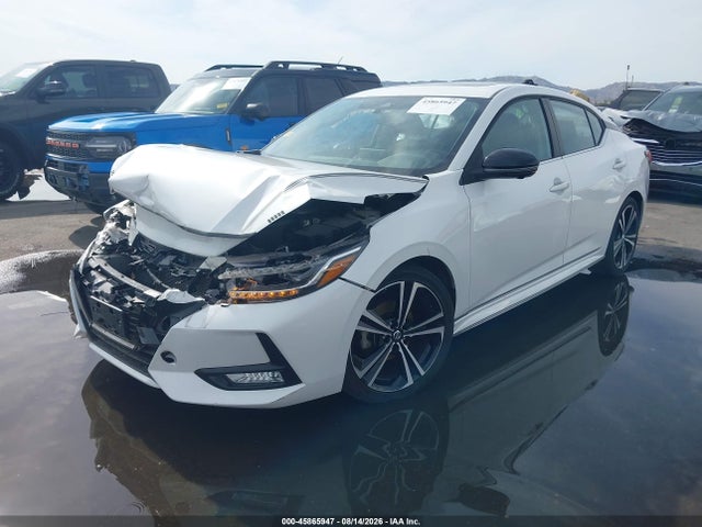 45865947 :رقم المزاد ، 3N1AB8DV0MY307573 vin ، 2021 Nissan Sentra Sr Xtronic Cvt مزاد بيع