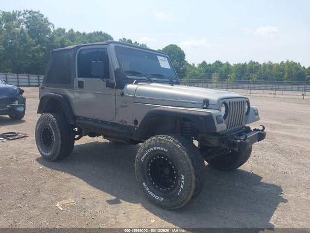 2001 Jeep Wrangler Sport მანქანა იყიდება აუქციონზე, vin: 1J4FA49S71P335956, აუქციონის ნომერი: 45866002