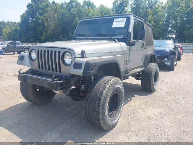 45866002 :رقم المزاد ، 1J4FA49S71P335956 vin ، 2001 Jeep Wrangler Sport مزاد بيع