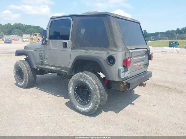 45866002 :رقم المزاد ، 1J4FA49S71P335956 vin ، 2001 Jeep Wrangler Sport مزاد بيع