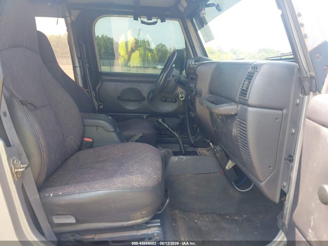 45866002 :رقم المزاد ، 1J4FA49S71P335956 vin ، 2001 Jeep Wrangler Sport مزاد بيع