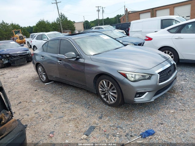 Продаж на аукціоні авто 2018 Infiniti Q50 3.0t Luxe, vin: JN1EV7AP9JM356987, номер лоту: 45866018