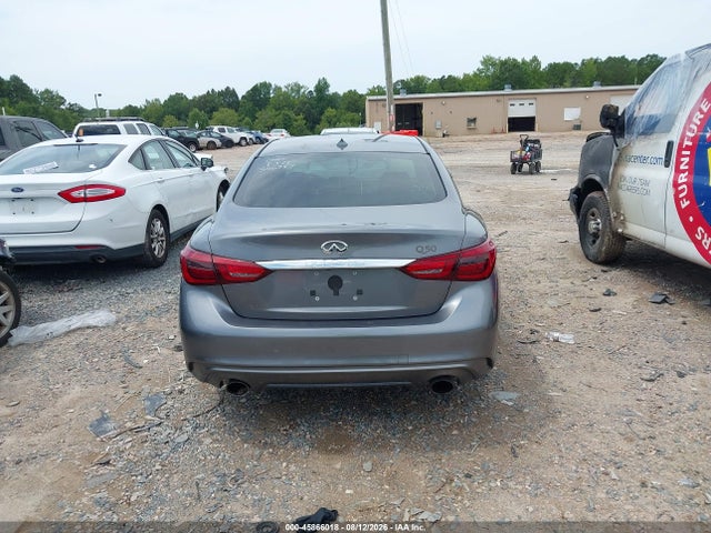 Продаж на аукціоні авто 2018 Infiniti Q50 3.0t Luxe, vin: JN1EV7AP9JM356987, номер лоту: 45866018