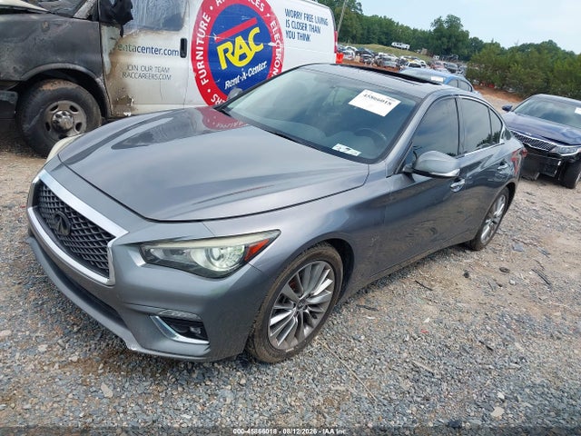 Продаж на аукціоні авто 2018 Infiniti Q50 3.0t Luxe, vin: JN1EV7AP9JM356987, номер лоту: 45866018