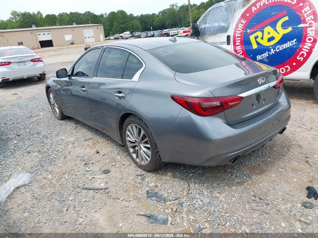 Продаж на аукціоні авто 2018 Infiniti Q50 3.0t Luxe, vin: JN1EV7AP9JM356987, номер лоту: 45866018