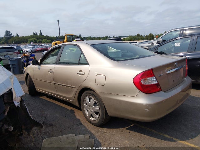 45866106 :رقم المزاد ، JTDBE32K830179256 vin ، 2003 Toyota Camry Le مزاد بيع
