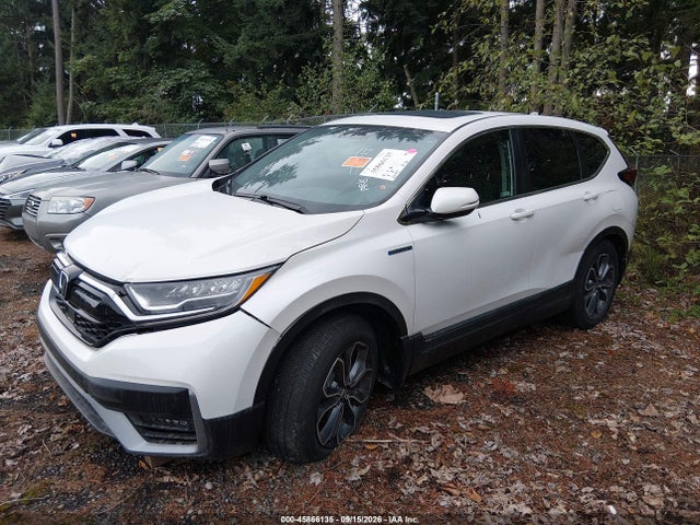 2022 Honda Cr-v Hybrid Ex მანქანა იყიდება აუქციონზე, vin: 5J6RT6H51NL053260, აუქციონის ნომერი: 45866135