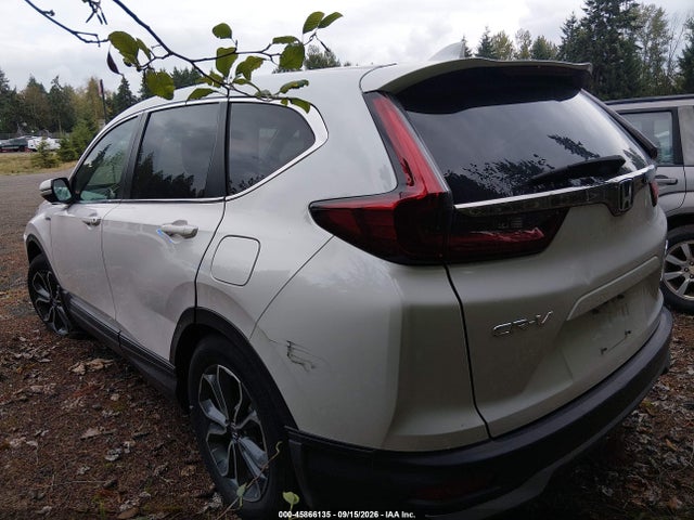 2022 Honda Cr-v Hybrid Ex მანქანა იყიდება აუქციონზე, vin: 5J6RT6H51NL053260, აუქციონის ნომერი: 45866135
