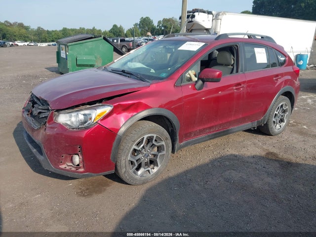 2016 Subaru Crosstrek 2.0i Premium მანქანა იყიდება აუქციონზე, vin: JF2GPABC7G8301160, აუქციონის ნომერი: 45866194