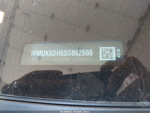 2025 Ford Explorer Active მანქანა იყიდება აუქციონზე, vin: 1FMUK8DH6SGB62666, აუქციონის ნომერი: 45866200