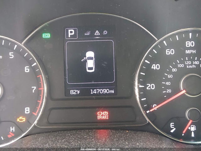 45866356 :رقم المزاد ، 3KPFL4A7XHE052548 vin ، 2017 Kia Forte Lx مزاد بيع
