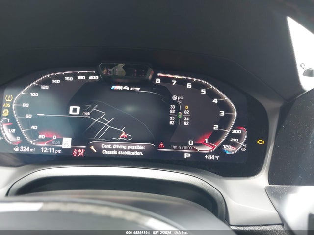 2021 Bmw M4 Competition მანქანა იყიდება აუქციონზე, vin: WBS33AZ03MCG31340, აუქციონის ნომერი: 45866394