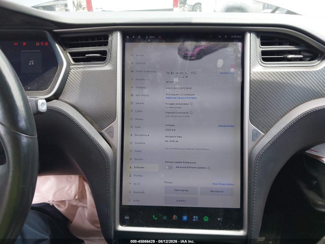 45866429 :رقم المزاد ، 5YJSA1E25JF274156 vin ، 2018 Tesla Model S 100d/75d/p100d مزاد بيع