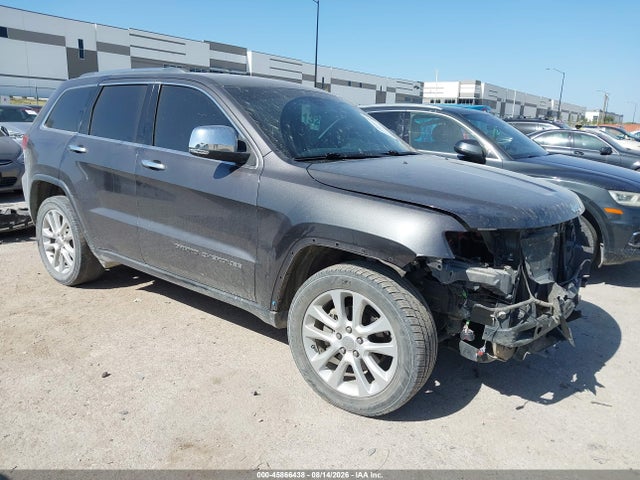 2017 Jeep Grand Cherokee Limited მანქანა იყიდება აუქციონზე, vin: 1C4RJEBG0HC869011, აუქციონის ნომერი: 45866438