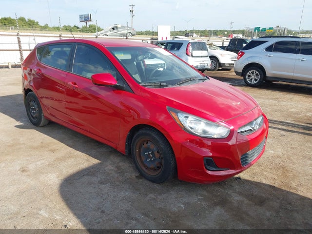 45866450 :رقم المزاد ، KMHCT5AE8CU058507 vin ، 2012 Hyundai Accent Gs مزاد بيع