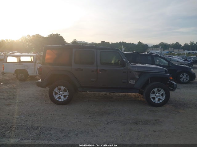 45866491 :رقم المزاد ، 1C4HJXDN7JW200354 vin ، 2018 Jeep Wrangler Unlimited Sport S 4x4 مزاد بيع