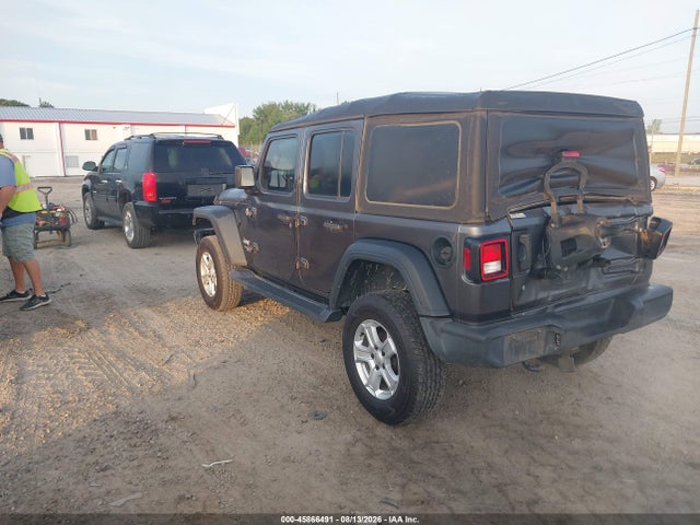 45866491 :رقم المزاد ، 1C4HJXDN7JW200354 vin ، 2018 Jeep Wrangler Unlimited Sport S 4x4 مزاد بيع
