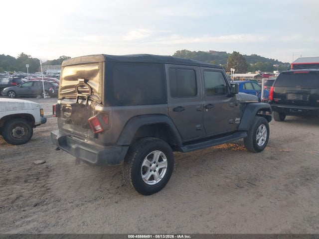 45866491 :رقم المزاد ، 1C4HJXDN7JW200354 vin ، 2018 Jeep Wrangler Unlimited Sport S 4x4 مزاد بيع