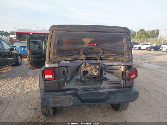 45866491 :رقم المزاد ، 1C4HJXDN7JW200354 vin ، 2018 Jeep Wrangler Unlimited Sport S 4x4 مزاد بيع