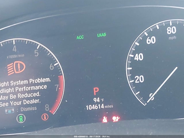 45866518 :رقم المزاد ، 1HGCV1F39JA240232 vin ، 2018 Honda Accord Sport مزاد بيع