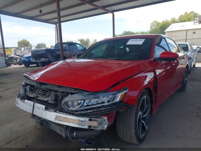 45866518 :رقم المزاد ، 1HGCV1F39JA240232 vin ، 2018 Honda Accord Sport مزاد بيع