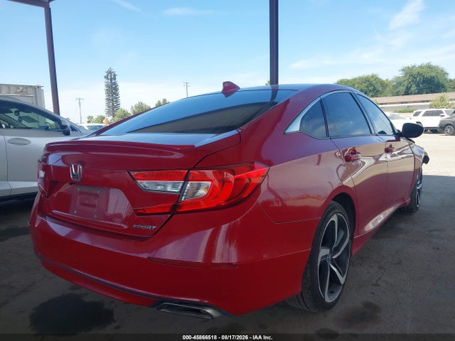 45866518 :رقم المزاد ، 1HGCV1F39JA240232 vin ، 2018 Honda Accord Sport مزاد بيع