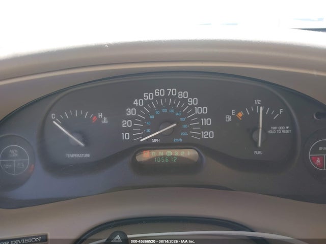 2001 Buick Century Custom მანქანა იყიდება აუქციონზე, vin: 2G4WS52J911211108, აუქციონის ნომერი: 45866520