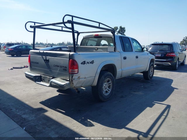 45866540 :رقم المزاد ، 1D7HG48N24S510338 vin ، 2004 Dodge Dakota Slt مزاد بيع