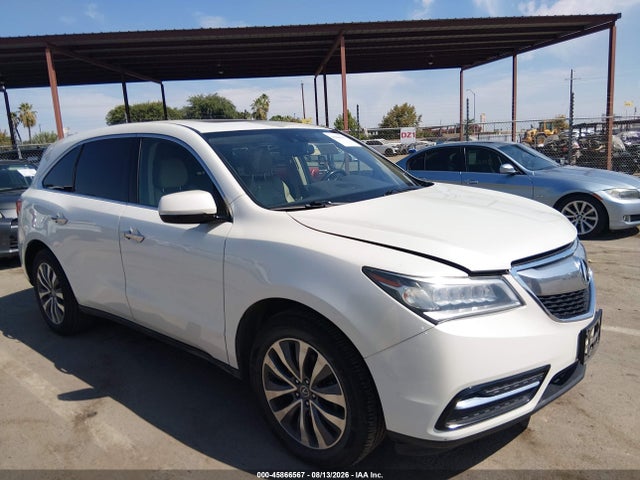 Acura Mdx Technology Package 2015 5FRYD3H45FB001007 Image 13