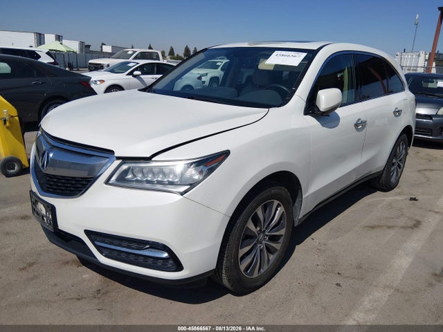 Acura Mdx Technology Package 2015 5FRYD3H45FB001007 Image 2