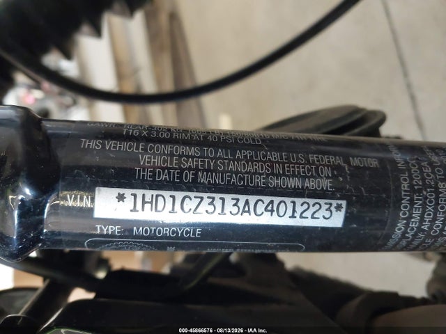 Продаж на аукціоні авто 2010 Harley-davidson Xl1200 N, vin: 1HD1CZ313AC401223, номер лоту: 45866576