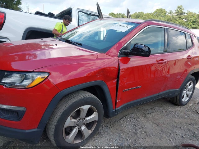 Продажа на аукционе авто 2018 Jeep Compass Latitude 4x4, vin: 3C4NJDBB2JT153041, номер лота: 45866581