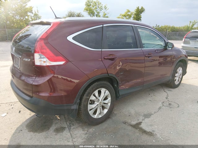 Продажа на аукционе авто 2012 Honda Cr-v Ex-l, vin: 5J6RM4H72CL025029, номер лота: 45866624