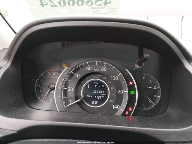 Продажа на аукционе авто 2012 Honda Cr-v Ex-l, vin: 5J6RM4H72CL025029, номер лота: 45866624