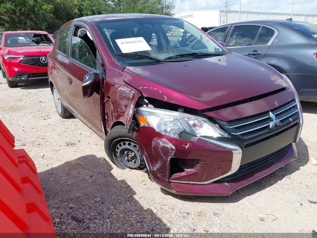 2024 Mitsubishi Mirage Es/le მანქანა იყიდება აუქციონზე, vin: ML32AUHJXRH017867, აუქციონის ნომერი: 45866644