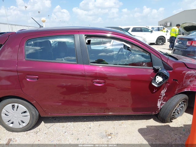 2024 Mitsubishi Mirage Es/le მანქანა იყიდება აუქციონზე, vin: ML32AUHJXRH017867, აუქციონის ნომერი: 45866644