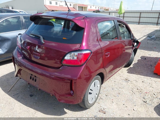 2024 Mitsubishi Mirage Es/le მანქანა იყიდება აუქციონზე, vin: ML32AUHJXRH017867, აუქციონის ნომერი: 45866644