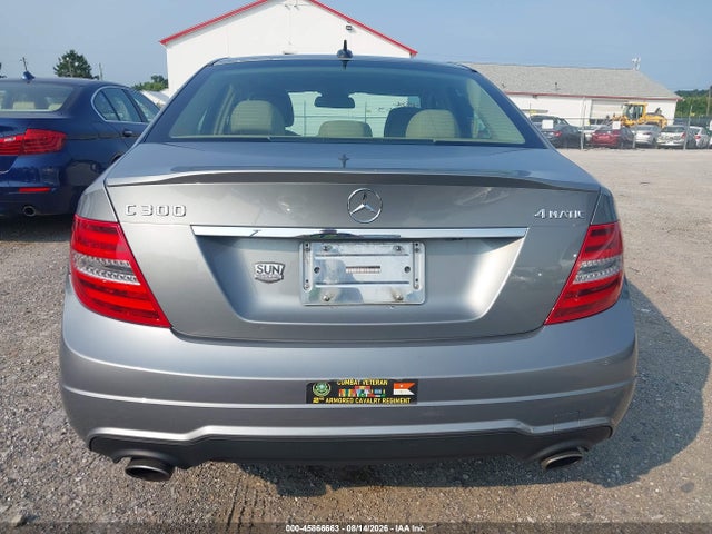 45866663 :رقم المزاد ، WDDGF8AB4DA786161 vin ، 2013 Mercedes-benz C 300 Sport 4matic مزاد بيع