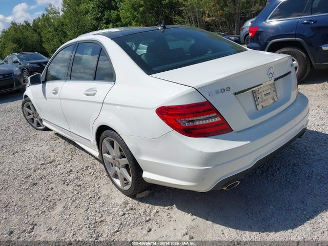 45866714 :رقم المزاد ، WDDGF8AB4DR244690 vin ، 2013 Mercedes-benz C 300 Sport 4matic مزاد بيع
