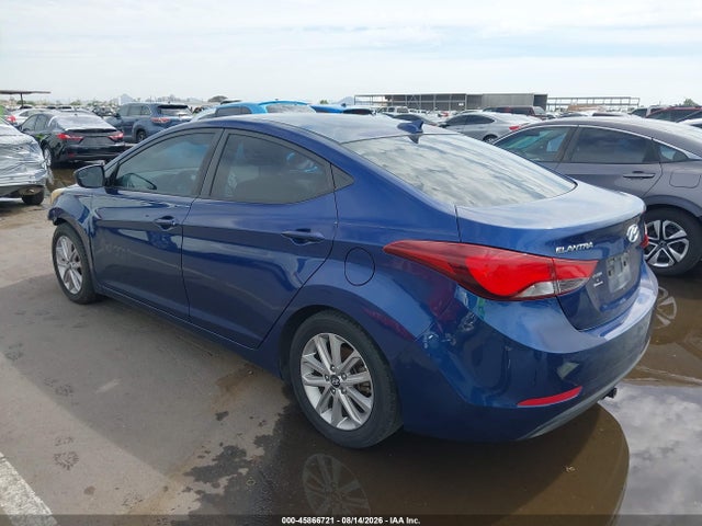 5NPDH4AE3GH772601 Hyundai ELANTRA SE