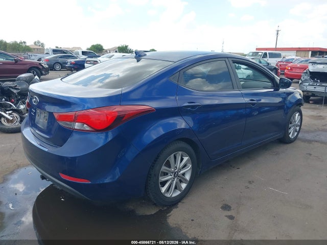 5NPDH4AE3GH772601 Hyundai ELANTRA SE
