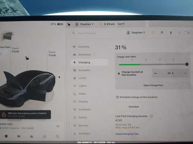 Продаж на аукціоні авто 2024 Tesla Model 3 Long Range Dual Motor All-wheel Drive/rear-wheel Drive, vin: 5YJ3E1EA5RF821888, номер лоту: 45866747