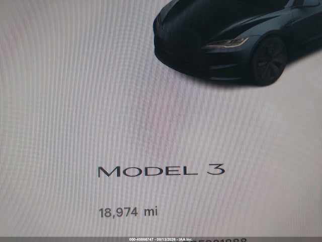 Продаж на аукціоні авто 2024 Tesla Model 3 Long Range Dual Motor All-wheel Drive/rear-wheel Drive, vin: 5YJ3E1EA5RF821888, номер лоту: 45866747
