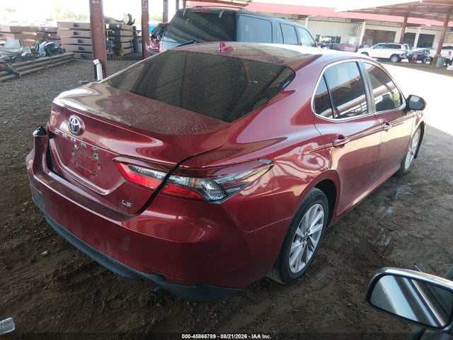 Продажа на аукционе авто 2022 Toyota Camry Le, vin: 4T1C11AK6NU498460, номер лота: 45866789
