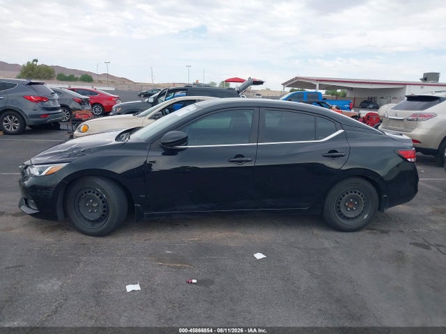 2020 Nissan Sentra S Xtronic Cvt მანქანა იყიდება აუქციონზე, vin: 3N1AB8BV5LY219703, აუქციონის ნომერი: 45866854