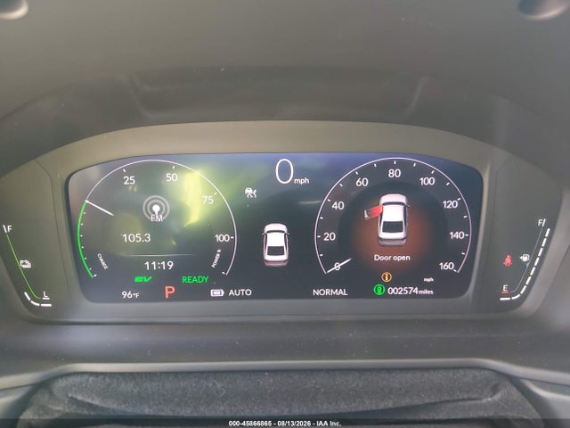 1HGCY2F67TA046129 Honda Accord Hybrid Ex-l